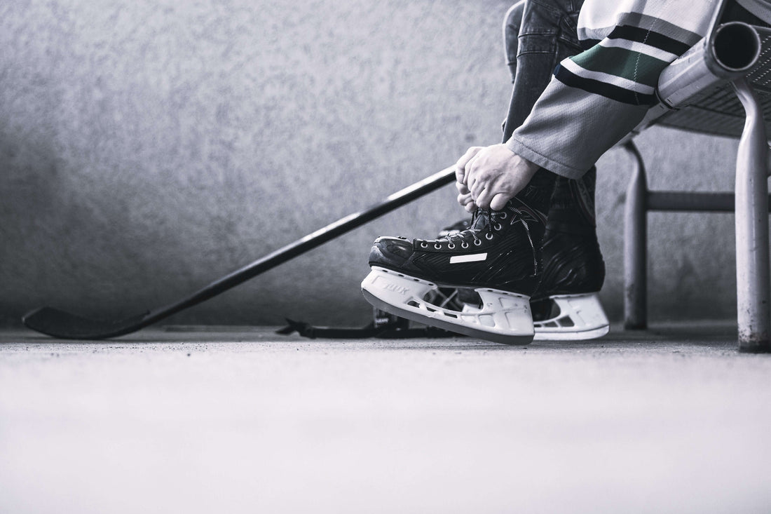 Lacing-Up-Skates